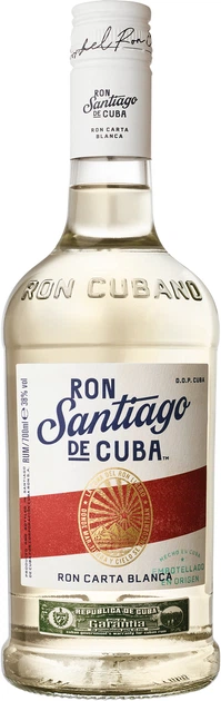 Ром Santiago De Cuba Carta blanca