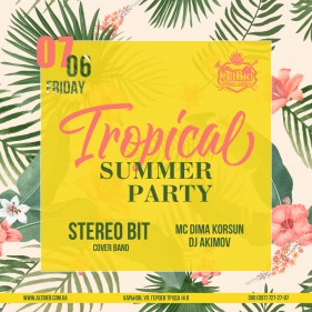 TROPICAL SUMMER PARTY